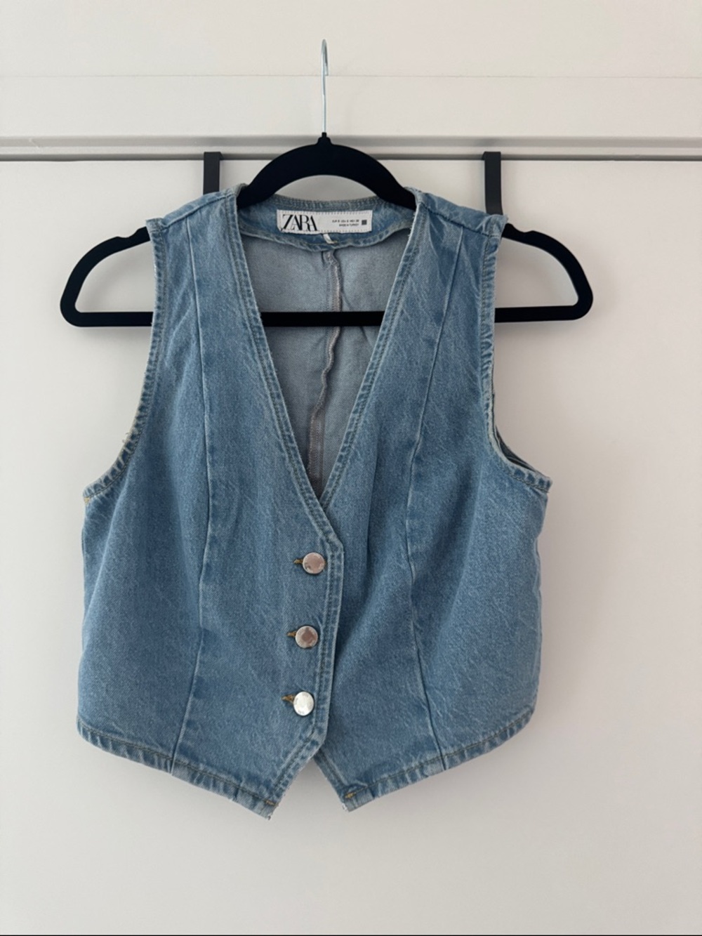 Zara Denim Vest - Picture 2 of 4